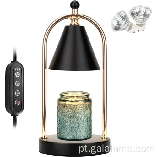 Lâmpada de vela elegante e diminuída para um ambiente aconchegante do quarto